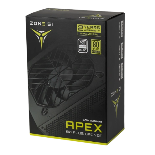 Блок питания Zone 51 700W Apex 80Plus Bronze (Z51BRZ700BK)