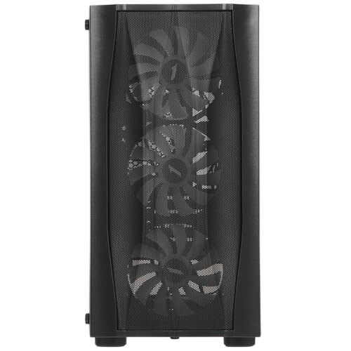 Компьютерный корпус 1STPLAYER FIREBASE X3-M TG LED Black (X3-M-BK-4F1)