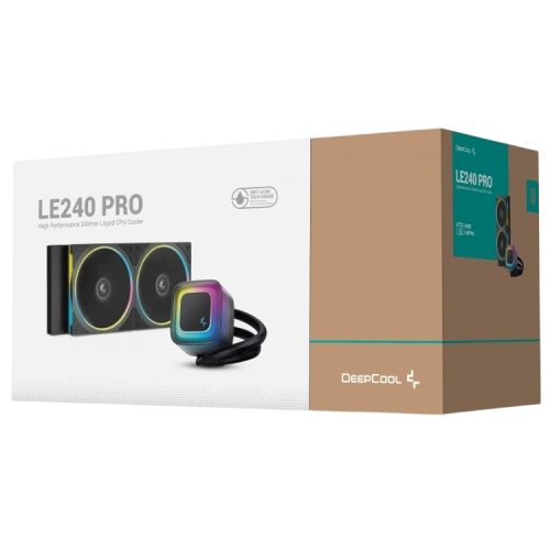 Система жидкостного охлаждения для процессора Deepcool LE240 PRO ARGB Black