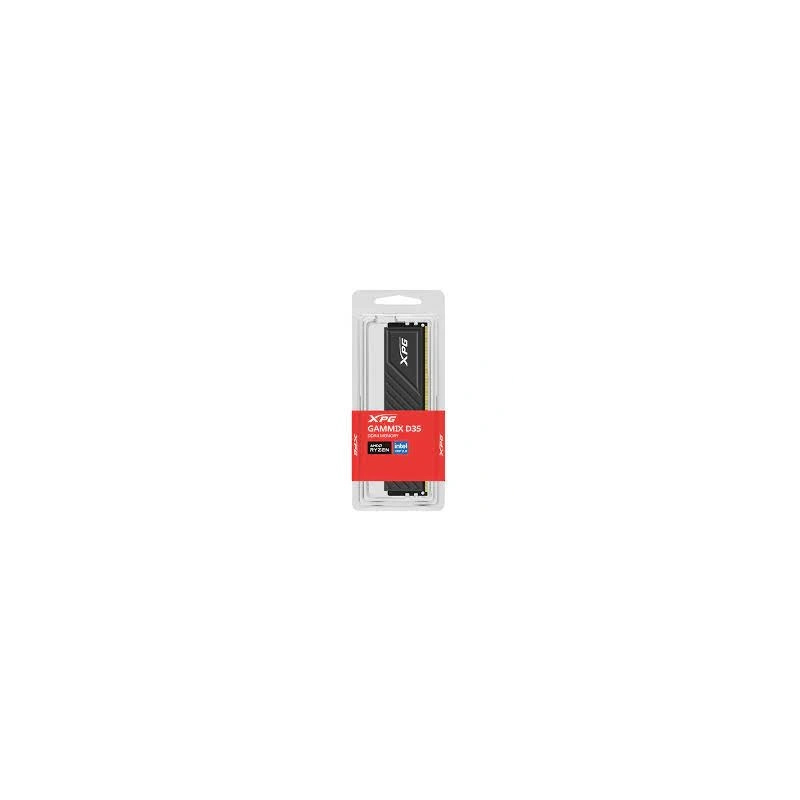 Оперативная память 8 Gb 3200 MHz ADATA XPG GAMMIX D35 RGB Black (AX4U32008G16A-SBKD35)