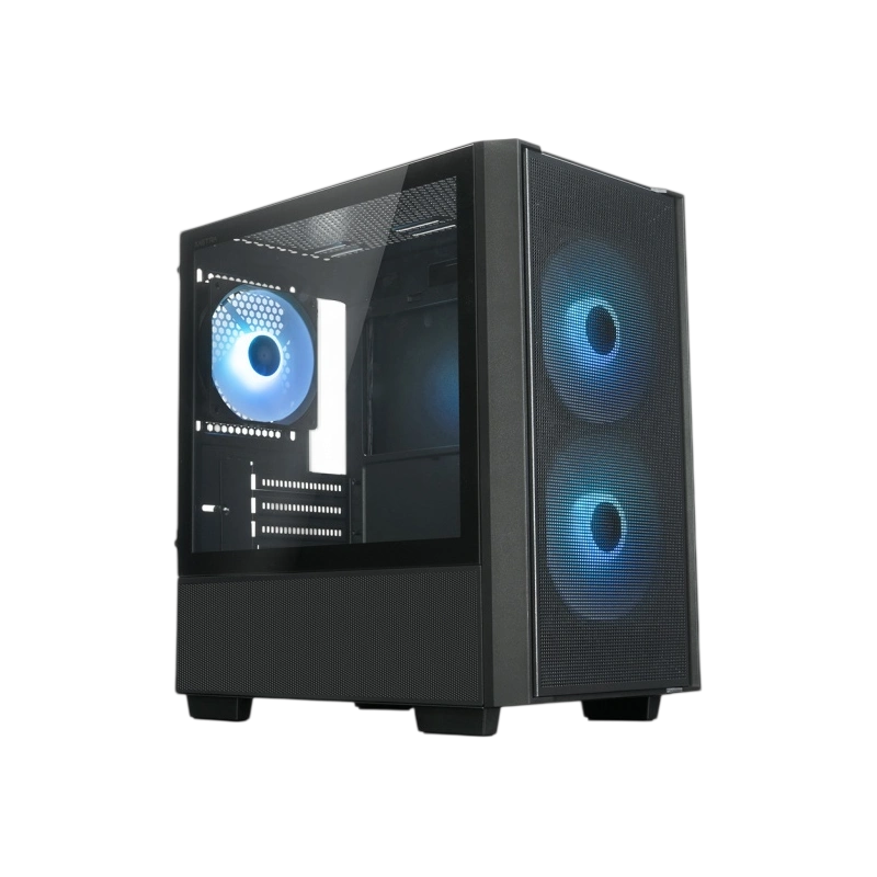 Компьютерный корпус XASTRA A400M 3ARGB-C6 TG Black (A400M-2FC14A-1FC12A-C6)