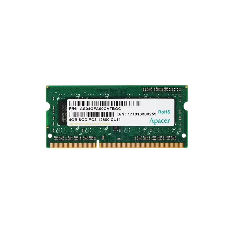 Оперативная память 4 Gb 1600 MHz Apacer (DS.04G2K.KAM)