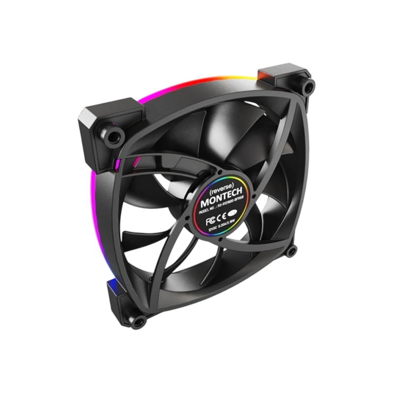 Вентилятор для корпуса Montech RX120 Reverse ARGB Black (RX120B)