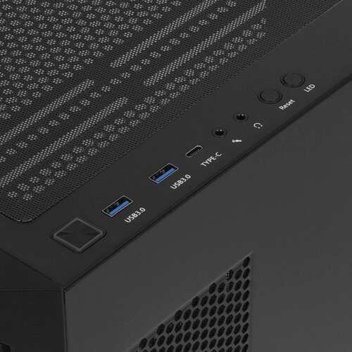 Компьютерный корпус Chieftec APEX AIR TG Black (GA-01B-M-OP)