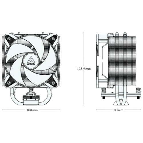 Кулер для процессора Arctic Cooling Freezer 8i (ACFRE00190A)