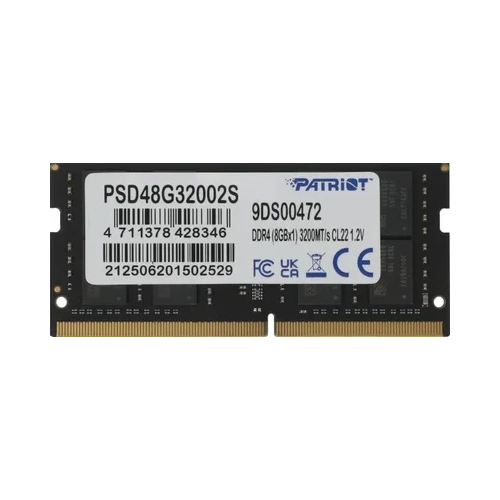 Оперативная память 8 Gb 3200 MHz PATRIOT (PSD48G32002S)