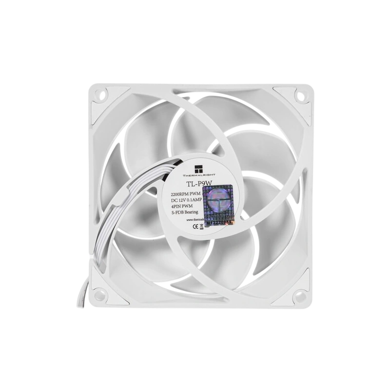 Вентилятор для корпуса Thermalright TL-P9W White (TRTLP9W) комплект крепежа
