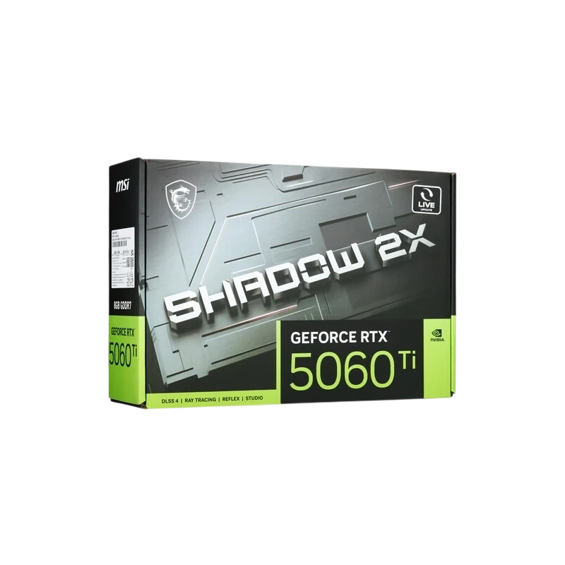 Видеокарта MSI (G506T-8S2P) GeForce RTX 5060 Ti 8G SHADOW 2X PLUS