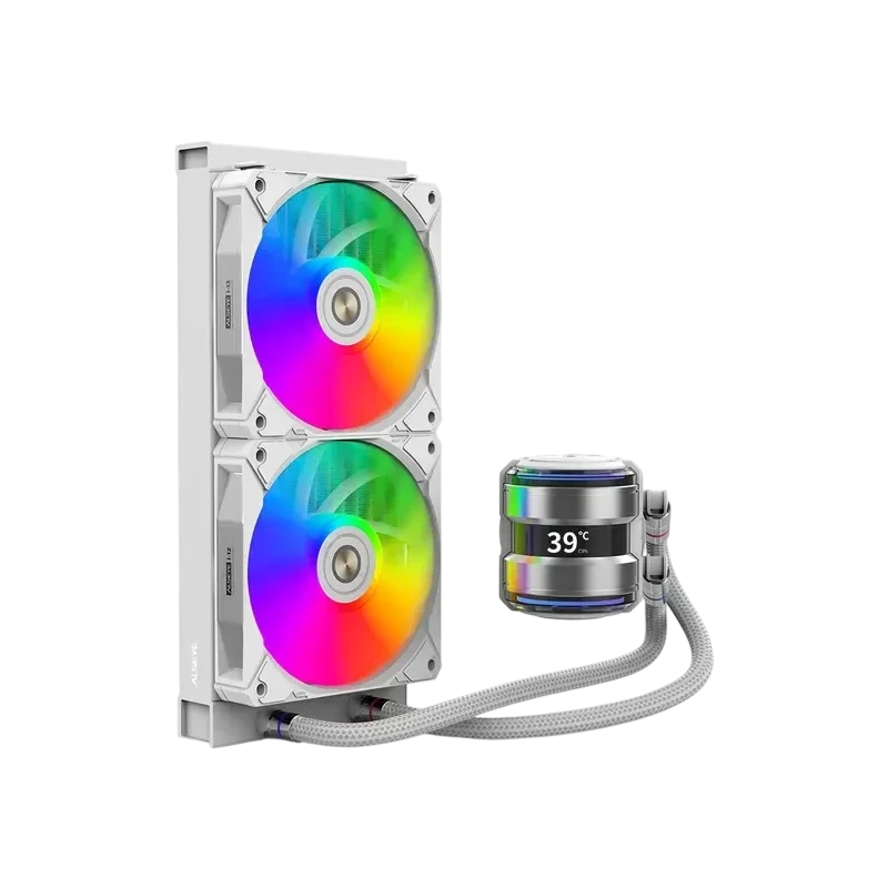 Система жидкостного охлаждения для процессора ALSEYE RGB White i240-W