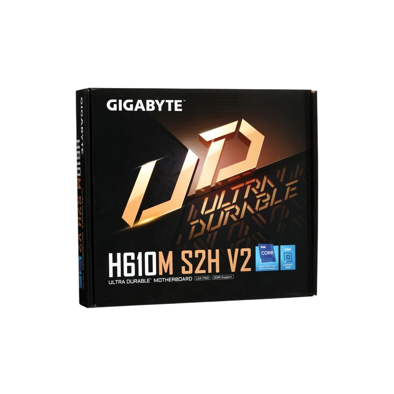 Материнская плата Gigabyte H610M S2H V2 документация, задняя планка
