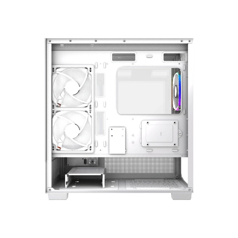 Компьютерный корпус Powercase Vision Micro M3W TG ARGB White (CVMMW-A3)