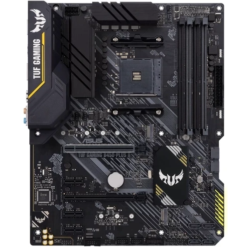 Материнская плата ASUS TUF GAMING B450-PLUS II 2 x кабель SATA, диск с ПО, документация, задняя планка, крепеж для разъема M.2