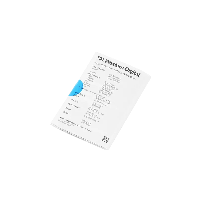 Твердотельный накопитель Western Digital 1000 Gb SN580 Blue (WDS100T3B0E) BOX