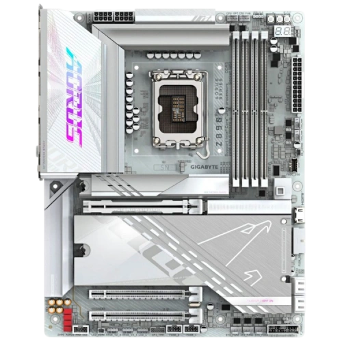 Материнская плата Gigabyte Z890 AORUS PRO ICE антенна Wi-Fi, держатель с вентилятором зоны ОЗУ