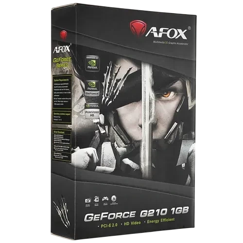 Видеокарта AFox (AF210-1024D3L5-V2) GeForce GT 210 1GB