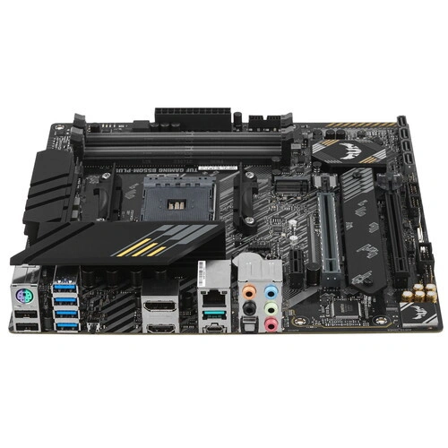 Материнская плата ASUS TUF GAMING B550M-PLUS 2 x кабель SATA, диск с ПО, документация, задняя планка, комплект наклеек