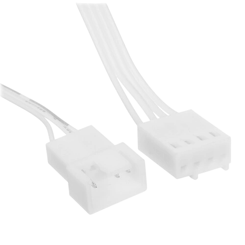 Вентилятор для корпуса ID-COOLING AF-125-W White PWM комплект крепежа