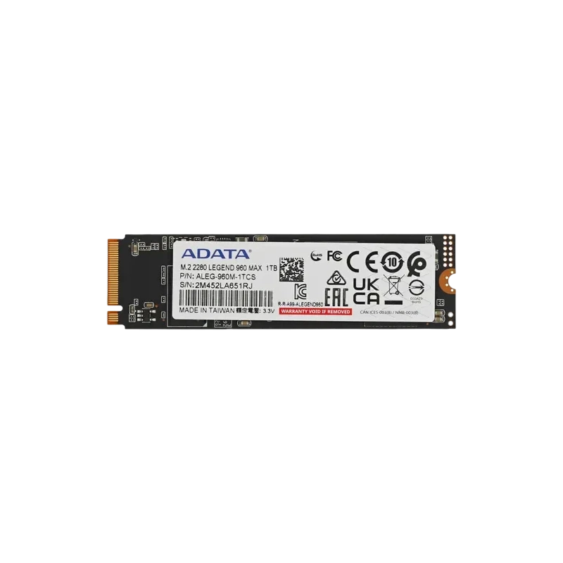 Твердотельный накопитель ADATA XPG 1000 Gb LEGEND 960 MAX (ALEG-960M-1TCS)