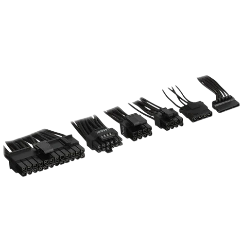Блок питания 1STPLAYER 850W ACK GOLD Black (HA-850BA2-BK) 16 Pin (PCIe 5.0 Connector Cable Details)