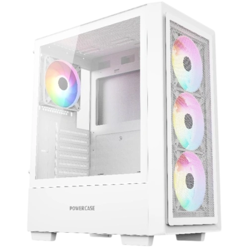 Компьютерный корпус Powercase Mistral AY4W ARGB TG White (CMAYW-A4)