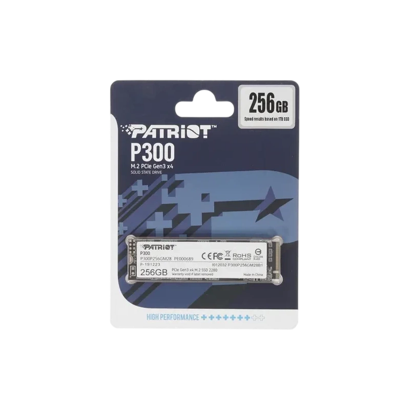 Твердотельный накопитель Patriot 256 Gb P300 (P300P256GM28)