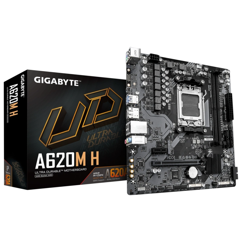 Материнская плата Gigabyte A620M H 2.0