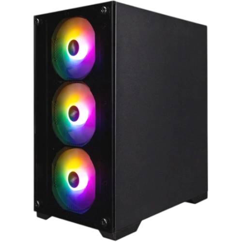 Компьютерный корпус 1STPLAYER FIREBASE X2-M FRGB Black (X2-M-BK-4F1)