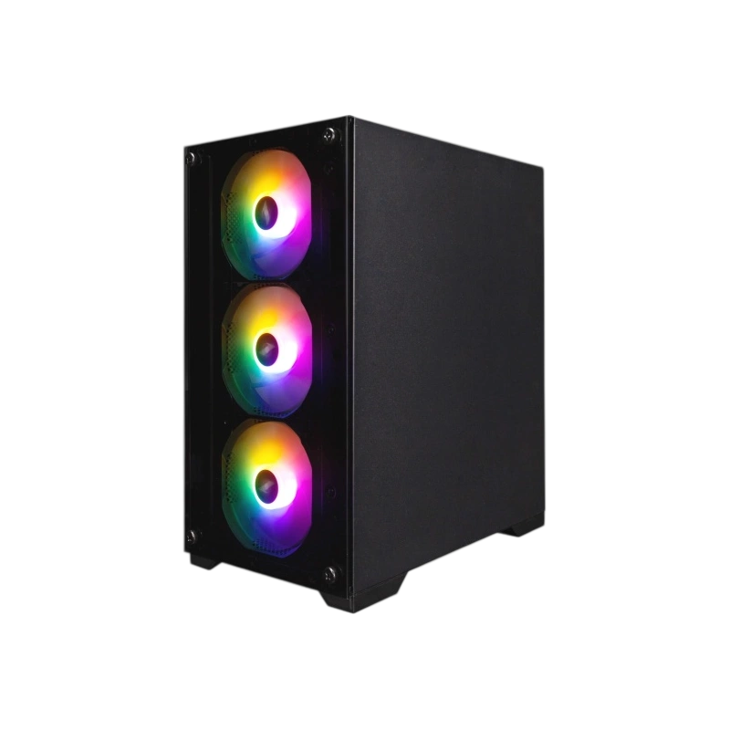 Компьютерный корпус 1STPLAYER FIREBASE X2-M FRGB Black (X2-M-BK-4F1)