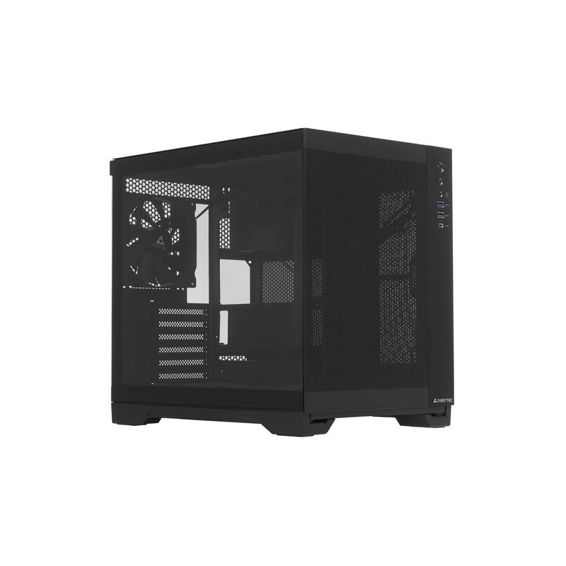 Компьютерный корпус Chieftec VISIO AIR TG Black (GM-30B-M-OP)