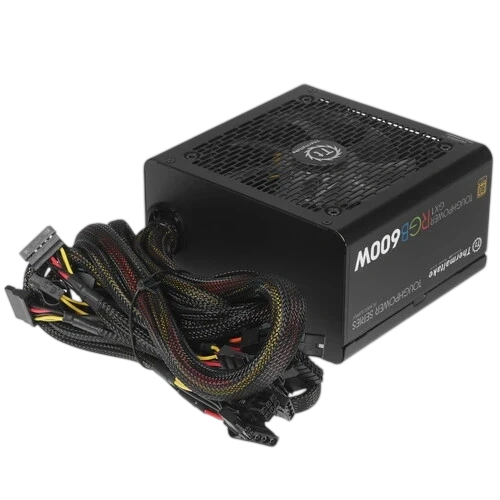 Блок питания Thermaltake 600W TOUGHPOWER GX1 RGB 600 (PS-TPD-0600NHFAGE-1) документация, кабельные стяжки, комплект крепежа