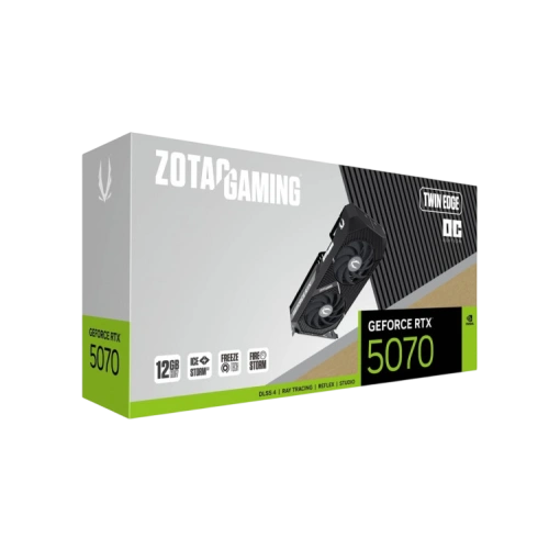 Видеокарта ZOTAC (ZT-B50700H-10P) GeForce RTX 5070 12GB Twin Edge OC