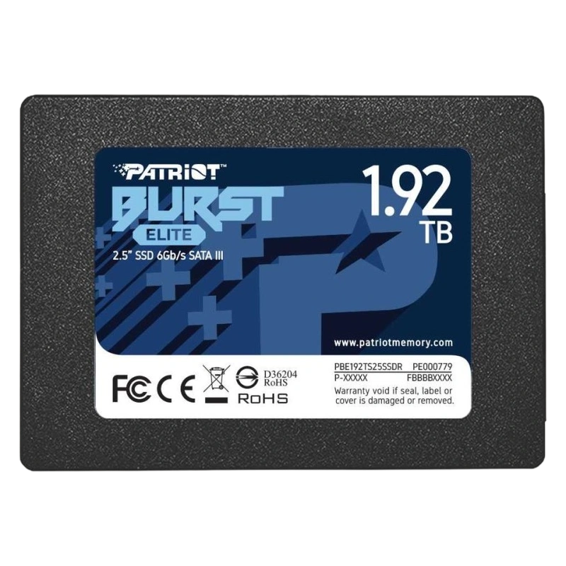 Твердотельный накопитель Patriot 1920 Gb BURST E (PBE192TS25SSDR)