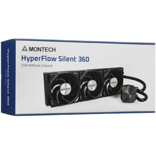 Система жидкостного охлаждения для процессора Montech HYPERFLOW SILENT 360 (B) Black