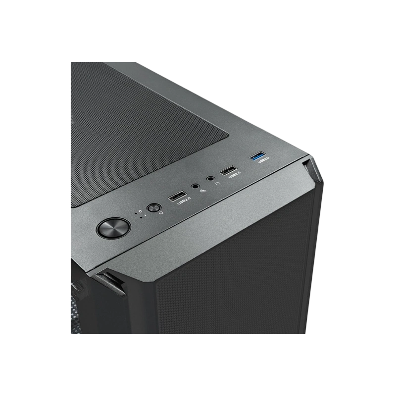 Компьютерный корпус XASTRA A402M 4ARGB-C6 TG Black (A402M-4FC12A-BK-C6)