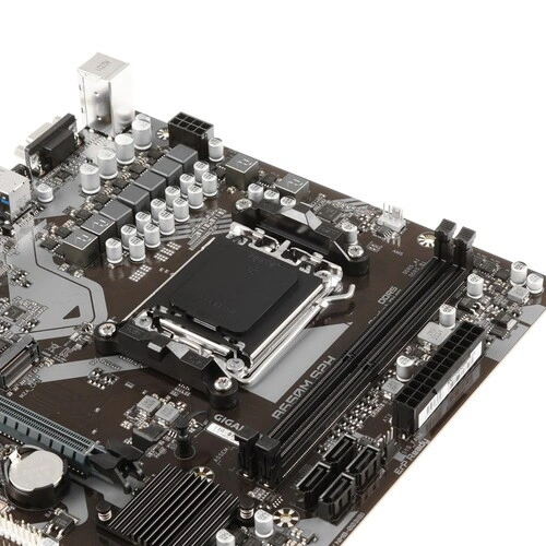 Материнская плата Gigabyte B650M S2H x кабель SATA, документация, задняя планка