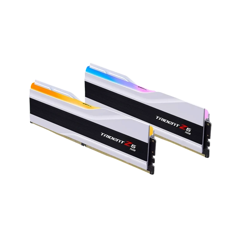 Оперативная память 64 Gb 6000 MHz G.Skill TRIDENT Z5 RGB White (F5-6000J2836G32GX2-TZ5RW)