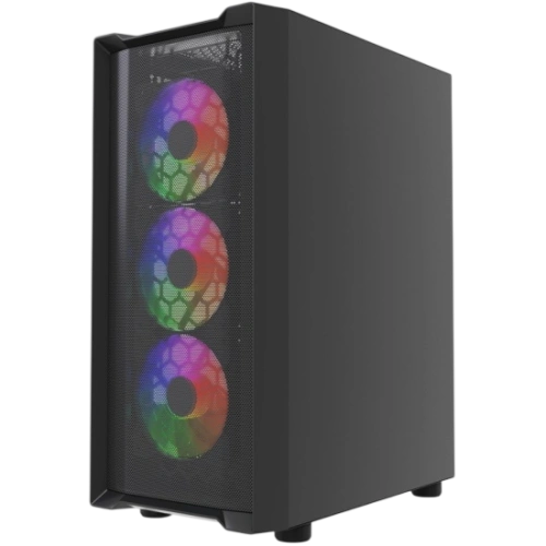 Компьютерный корпус Powercase Mistral EA19 TG ARGB Black (CMAEA19-A4)