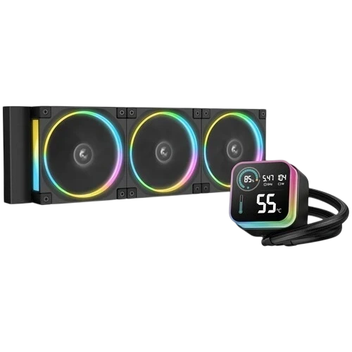 Система жидкостного охлаждения для процессора Deepcool LQ360 ULTRA ARGB Black