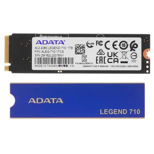 Твердотельный накопитель ADATA XPG 1000 Gb LEGEND 710 (ALEG-710-1TCS)