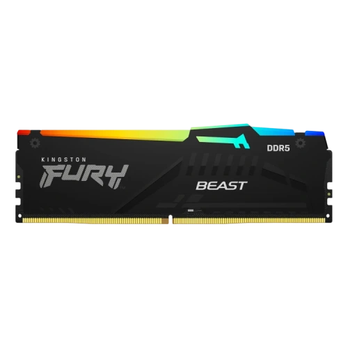 Оперативная память 64 Gb 6000 MHz Kingston FURY Beast RGB Black (KF560C36BBE2AK2-64)