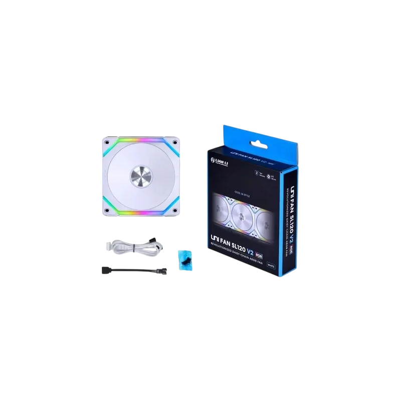Вентилятор для корпуса UNI FAN SL ARGB White V2