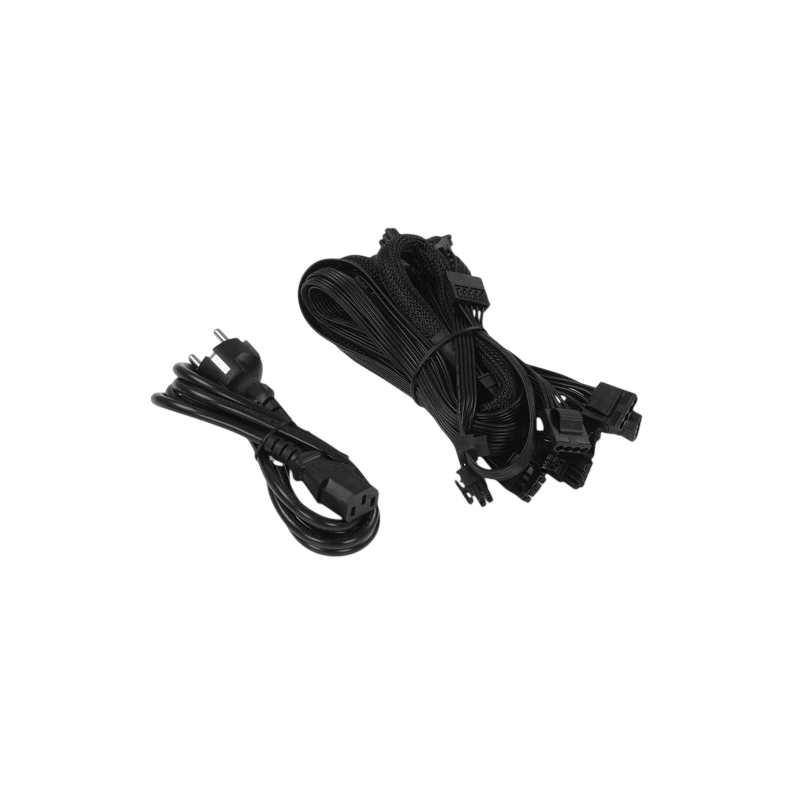 Блок питания Thermaltake 650W Smart BM3 0550 (PS-SPD-0650MNFABE-3) 16 Pin (PCIe 5.0 Connector Cable Details) документация, комплект кабелей, комплект крепежа