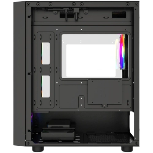 Компьютерный корпус Powercase Mistral Micro EM19 TG ARGB Black (CMMEM19B-A4)