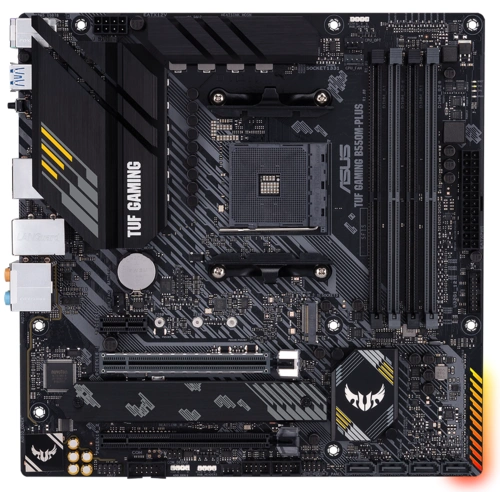 Материнская плата ASUS TUF GAMING B550M-PLUS 2 x кабель SATA, диск с ПО, документация, задняя планка, комплект наклеек