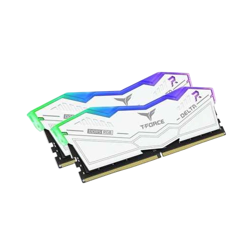 Оперативная память 32 Gb 7200 MHz Team Group T-FORCE DELTA RGB White (FF4D532G7200HC34ADC01)