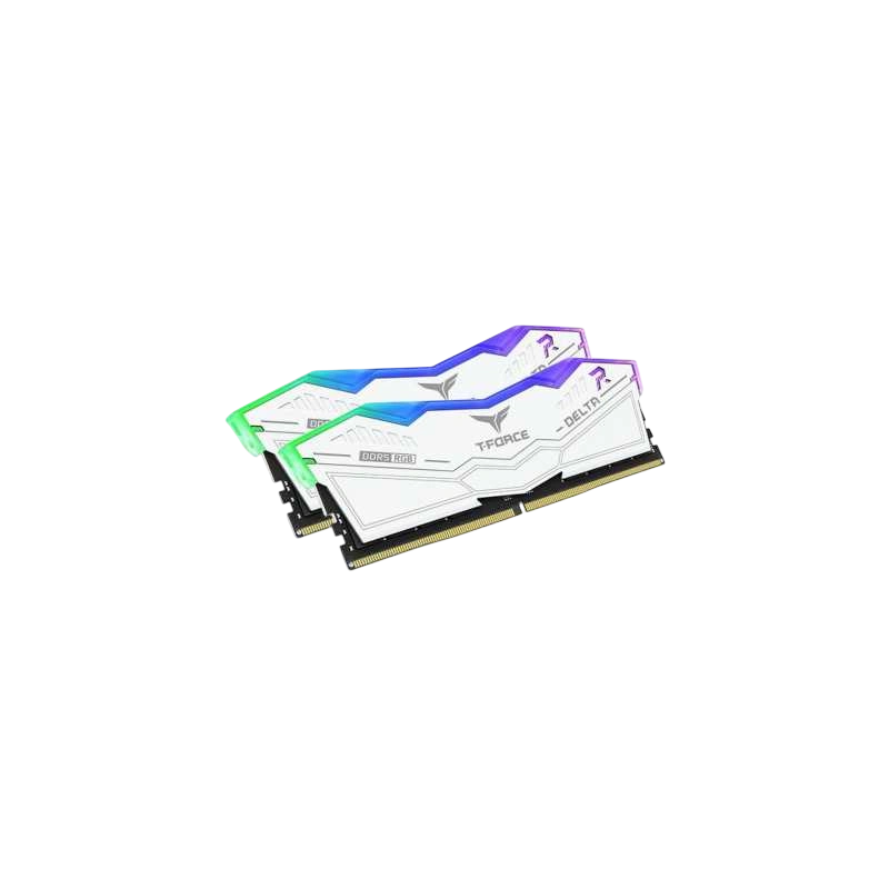 Оперативная память 32 Gb 7200 MHz Team Group T-FORCE DELTA RGB White (FF4D532G7200HC34ADC01)