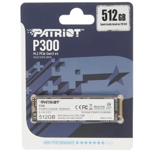 Твердотельный накопитель Patriot 512 Gb (P300P512GM28)