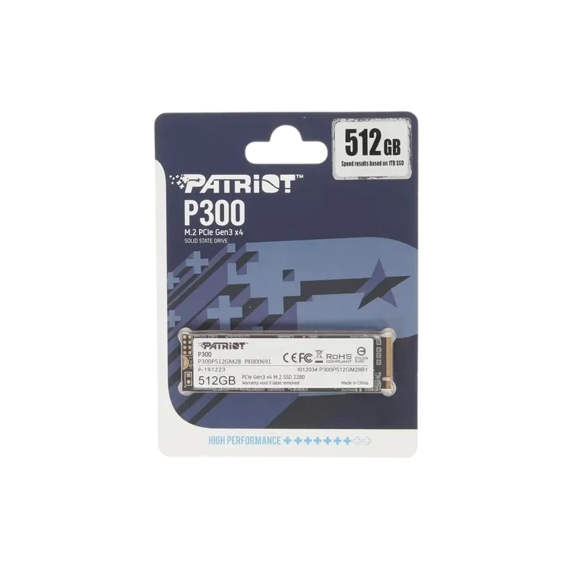 Твердотельный накопитель Patriot 512 Gb (P300P512GM28)