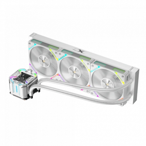 Система жидкостного охлаждения для процессора 1STPLAYER X-360 ARGB White (X-360-WH)