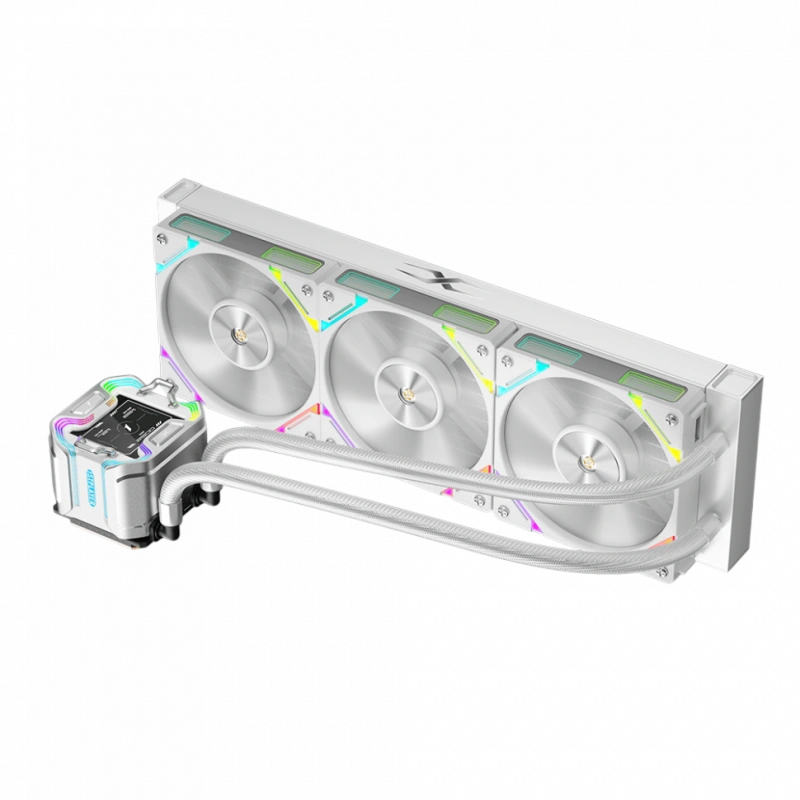 Система жидкостного охлаждения для процессора 1STPLAYER X-360 ARGB White (X-360-WH)